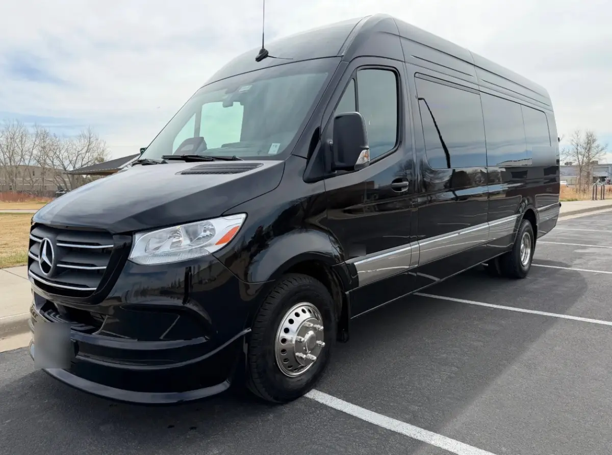 Breckenridge Colorado 13 passenger black executive Sprinter