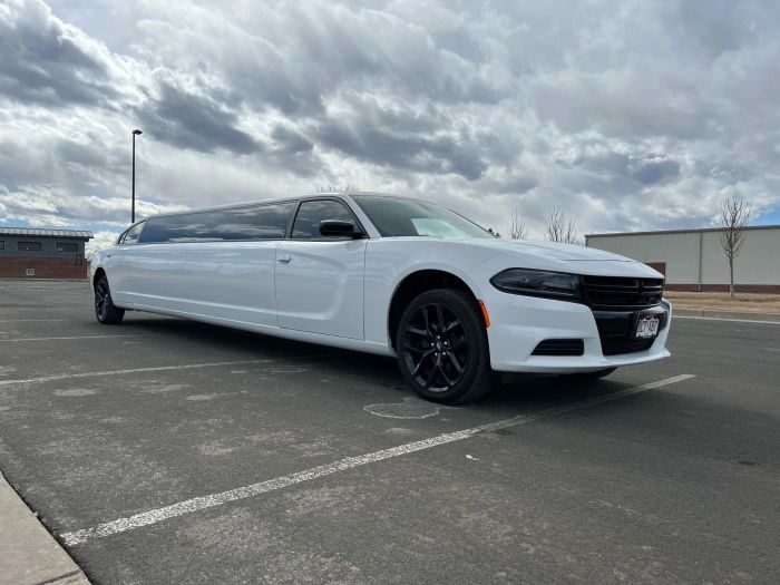 White stretch limo – Breckenridge limo service