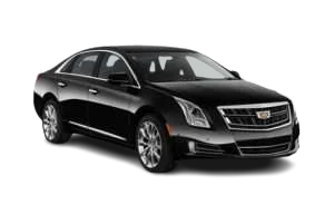 Breckenridge Colorado black Cadillac XTS executive sedan
